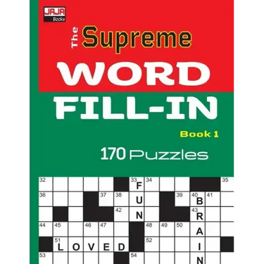 The SUPREME WORD FILL-IN Book