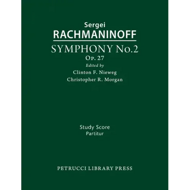 Symphony No.2, Op.27: Study score