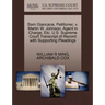 Sam Giancana, Petitioner, V. Marlin W. Johnson, Agent in Charge, Etc. U.S. Supreme Court Transcript of Record with Supporting Pleadings