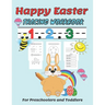 Happy easter 1. 2. 3 Tracing workbook For Preschoolers and Toddlers: Beginner Math Preschool Learning Book with Number Tracing and Matching Activities