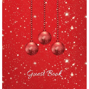 Christmas Party Guest Book (HARDCOVER), Party Guest Book, Birthday Guest Comments Book, House Guest Book, Seasonal Party Guest Book, Special Events &