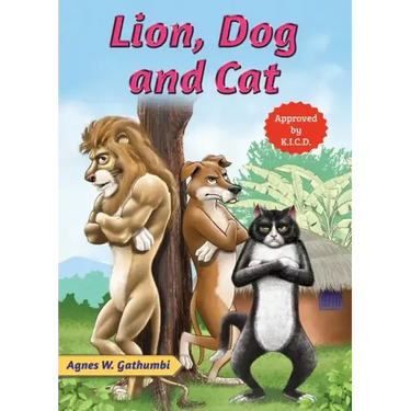 Lion, Dog and Cat