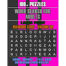 Word Search for Adults: More Games, For Adults, Large Letter High Definition Select Words