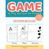 Game to Play and Learn the Alphabet for Preschool 3-5 Ages Workbook: Tracing, Mazes, Matching, ABC Letter Traceable Activities Book for Kids
