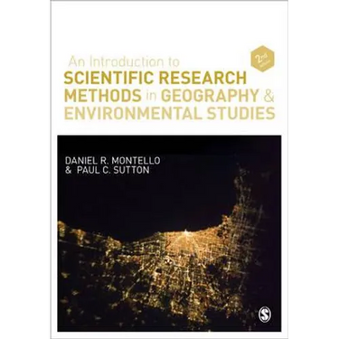 An Introduction to Scientific Research Methods in Geography and Environmental Studies