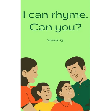 I can rhyme. Can you?