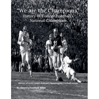 "We are the Champions" - College Football's National Champions