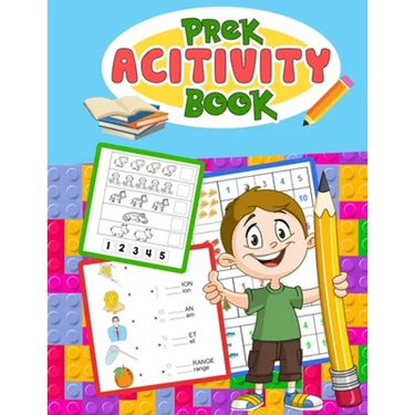 PreK Activity Book: Wonderful Activity Book For Preschool, PreK, Kindergarten