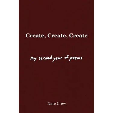 Create, Create, Create: My Second Year of Poems
