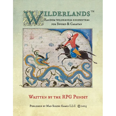 Wilderlands - Random wilderness encounters for Sword & Caravan