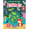 Glow-In-The-Dark Animals Sticker Activity Book