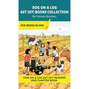 DOG ON A LOG Get Set! Books Collection: Decodable Series for Learning to Read. For Early Readers and Students with Dyslexia. (Words with Three Letters