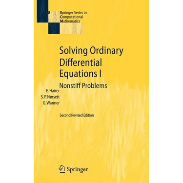 Solving Ordinary Differential Equations I: Nonstiff Problems