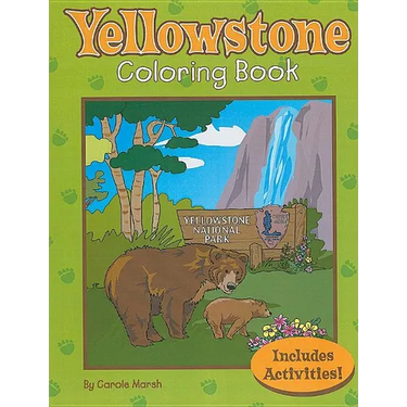 Yellowstone Coloring Book