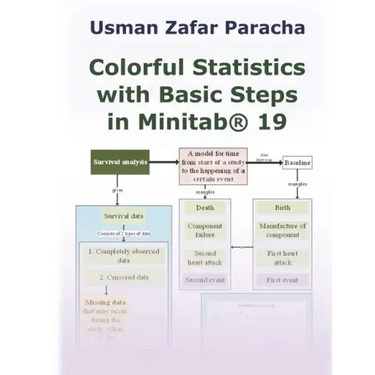 Colorful Statistics with Basic Steps in Minitab(R) 19