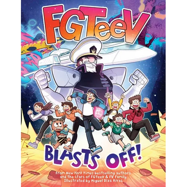Fgteev: Blasts Off!: A Graphic Novel