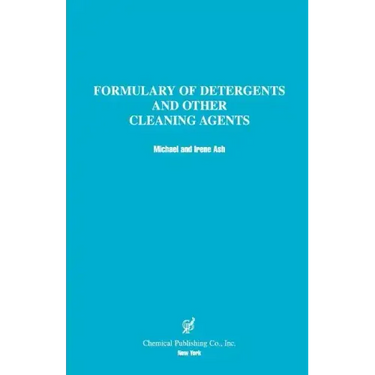 Formulary of Detergents & Other Cleaning Agents