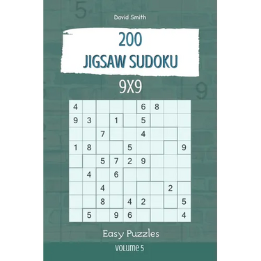Jigsaw Sudoku - 200 Easy Puzzles 9x9 vol.5