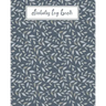 Diabetes Log Book: Record Daily Glucose Readings Two Year Blood Sugar Tracker Blue/Silver Leaf Design Note Pages and BONUS Coloring Pages