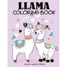 Llama Coloring Book