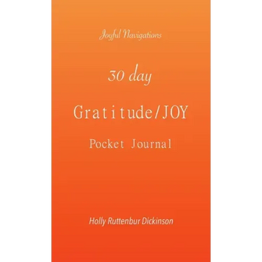 30 day Gratitude/JOY Pocket Journal