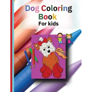 Dog Coloring Book: A wonderful book for children
