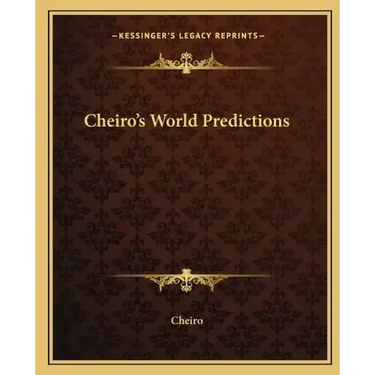 Cheiro's World Predictions