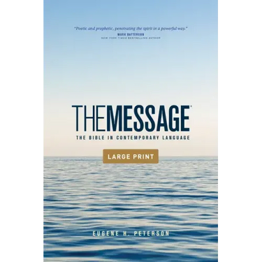 The Message Outreach Edition, Large Print (Softcover): The Bible in Contemporary Language