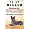 Blue Heeler. Blue Heeler Dog Complete Owners Manual. Blue Heeler book for care, costs, feeding, grooming, health and training.