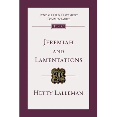 Jeremiah and Lamentations: An Introduction and Commentary