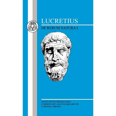 Lucretius: de Rerum Natura I