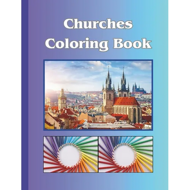 CHURCHES Coloring Book