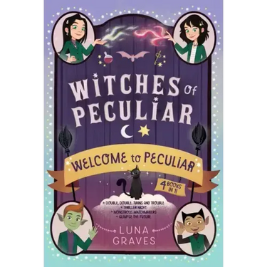 Welcome to Peculiar: Double, Double, Twins and Trouble; Thriller Night; Monstrous Matchmakers; Glimpse the Future