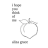 i hope you think of me