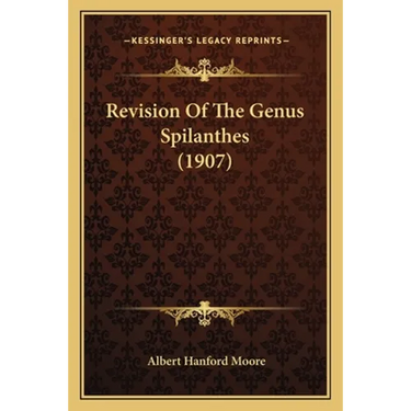 Revision Of The Genus Spilanthes (1907)