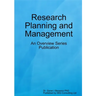 Research Planning and Management