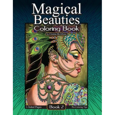 Magical Beauties Coloring Book: Book 2