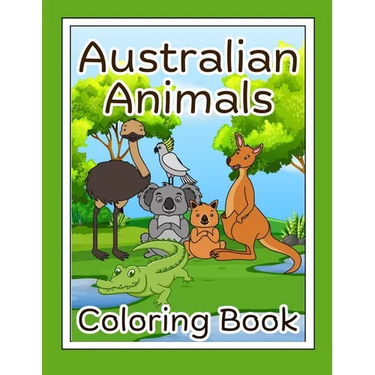 Australian animals coloring Book.: 30 Awesome Australia Animals for kids & Adults to Color.