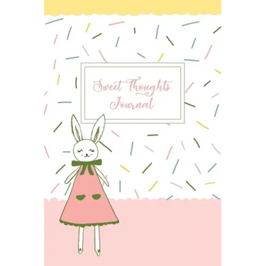Sweet Thoughts Journal: a children's gratitude journal featuring Honeysuckle The Little Bunny