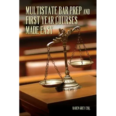 Multistate Bar Prep And First Year Courses Made Easy