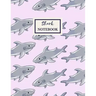 SHARK Notebook: Composition Book: Wide Ruled