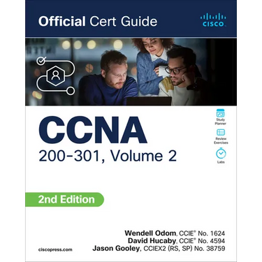CCNA 200-301 Official Cert Guide, Volume 2