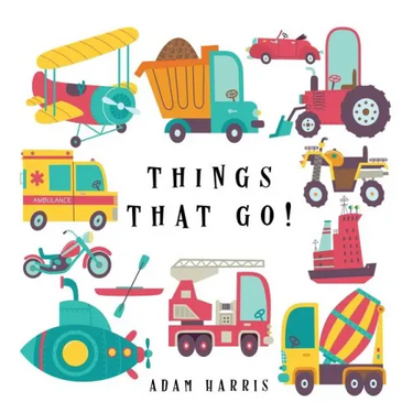 Things That Go!: A Guessing Game for Kids 3-5