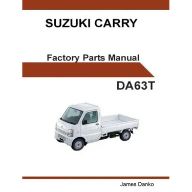 Suzuki Carry DA63T English Factory Parts Manual