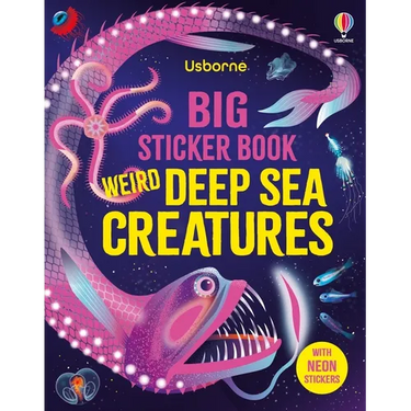 Big Sticker Book Weird Deep Sea Creatures