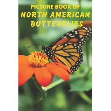 Picture Book of North American Butterflies: A Gift/Present Book for Alzheimer's Patients, Seniors with Dementia And Adults Facing Life's Challenges -