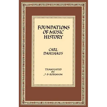 Foundations of Music History