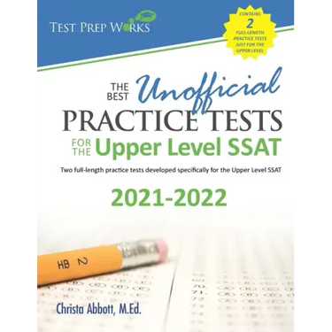 The Best Unofficial Practice Tests for the Upper Level SSAT