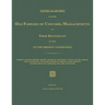 Genealogies of Some Old Families of Concord, Massachusetts and Their Descendants in Part to the Present Generation