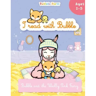 Bubble and the woolly pink fairy: I read with Bubble